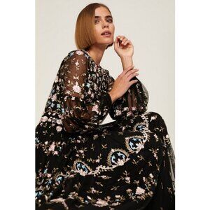 💕IEENA FOR MAC DUGGAL💕 Sequin Embroidered Gown ~ 10 NWOT